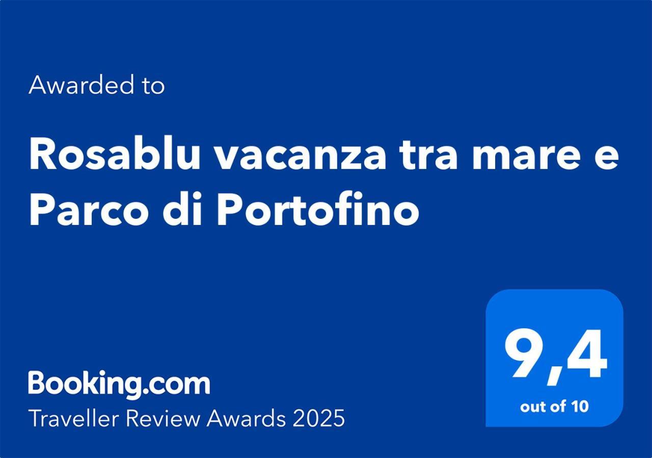Rosablu Vacanza Tra Mare E Parco Di Portofino Camogli Extérieur photo